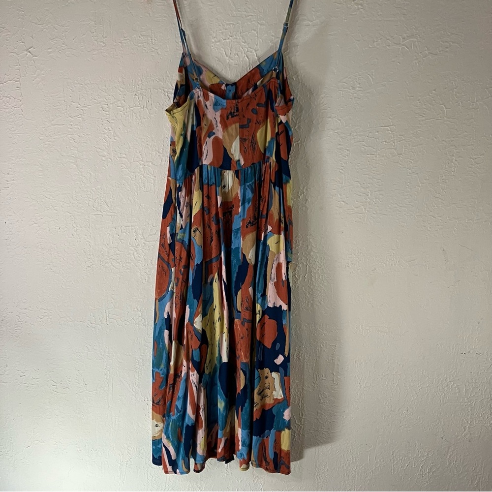 ROLLA'S Multicolor Abstract Midi Dress - Picture 7 of 14